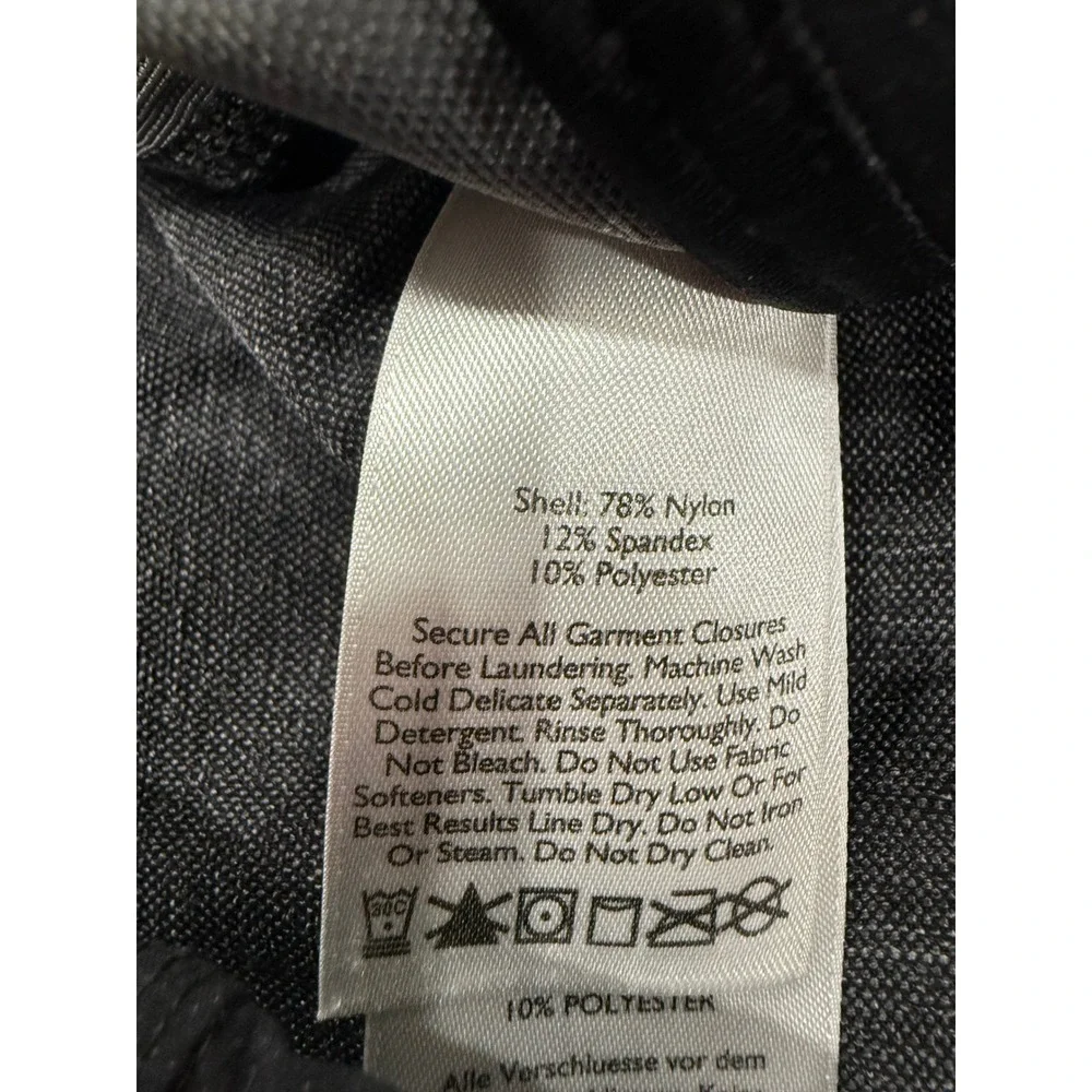 Eddie Bauer First Ascent Mens Medium Black Softshell Jacket Full Zip Stretch